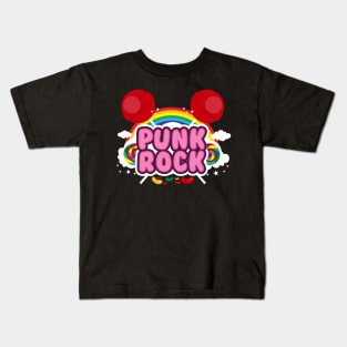 punk rock absurd logo Kids T-Shirt